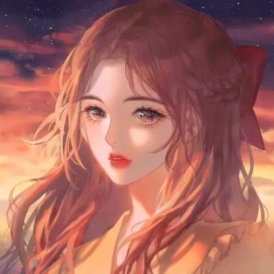 闺蜜头像动漫女生一左一右50张