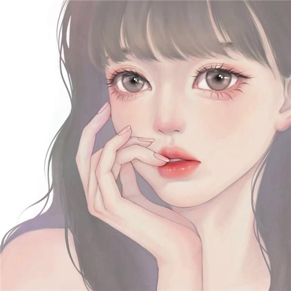 超有质感的手绘头像女 超火超好看超级惊艳的手绘头像女图片