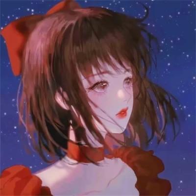 闺蜜头像动漫女生一左一右50张