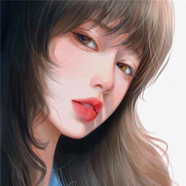 超有质感的手绘头像女 超火超好看超级惊艳的手绘头像女图片