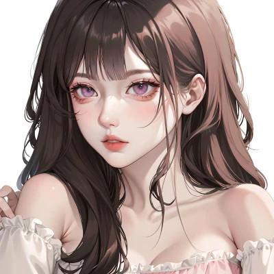 适合长期不换的头像女动漫32张