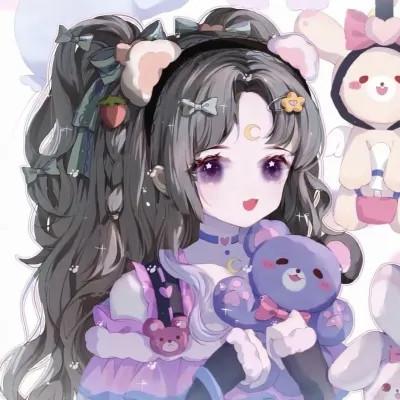 闺蜜头像动漫女生一左一右50张