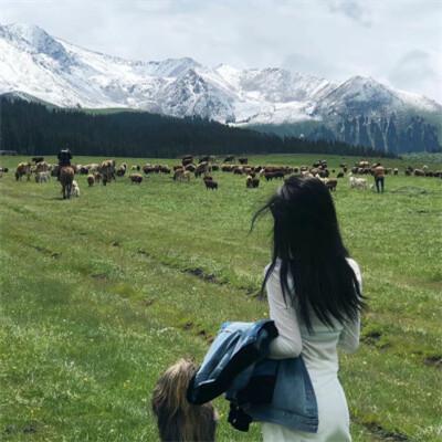 背影头像女生唯美漂亮仙气100张
