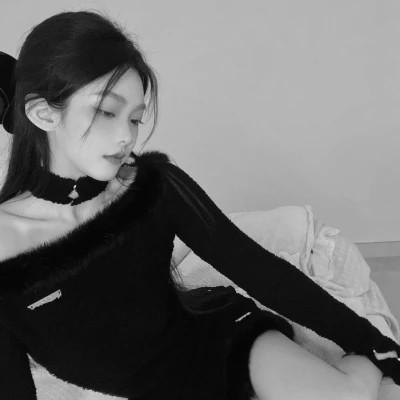 黑白气质美女头像图片大全124张