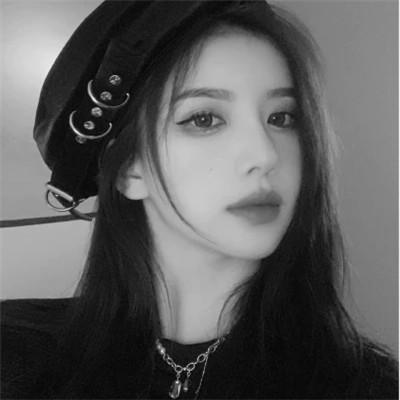 黑白气质美女头像图片大全124张