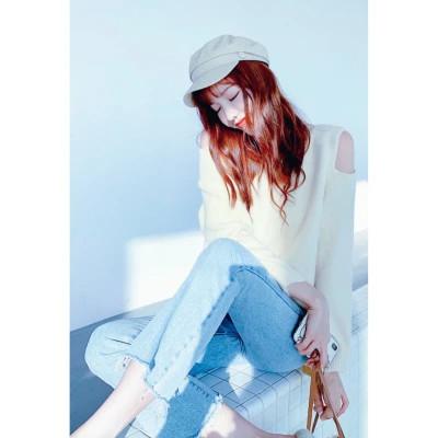 白边女头像