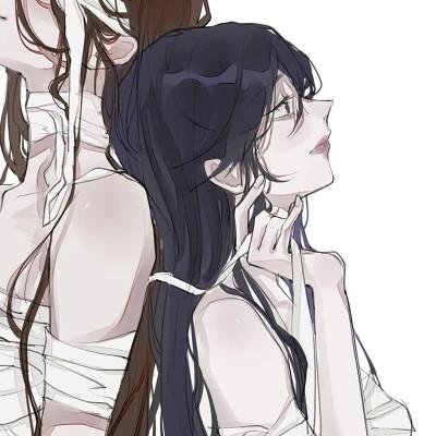 高冷百合一攻一受头像30张