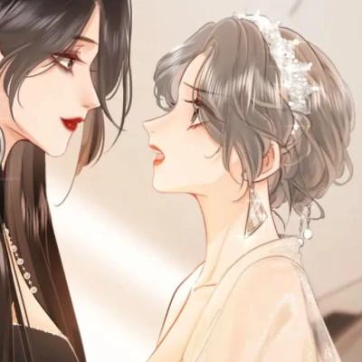 高冷百合一攻一受头像30张