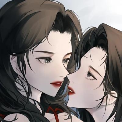 高冷百合一攻一受头像30张