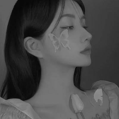 黑白气质美女头像图片大全124张