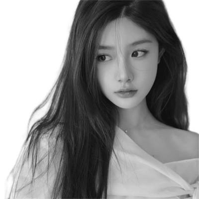黑白气质美女头像图片大全124张