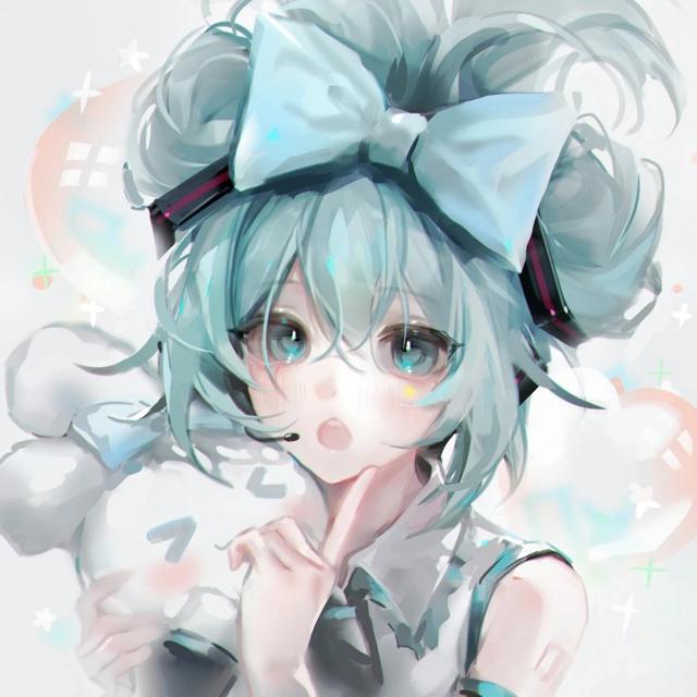 漂亮女生头像动漫初音未来