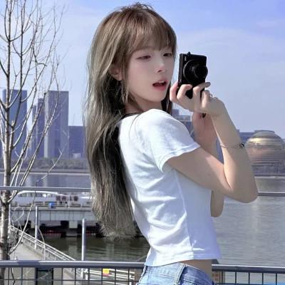 青春真人少女qq头像图片60张