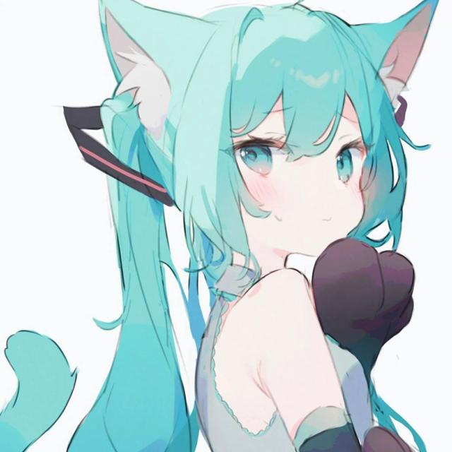 漂亮女生头像动漫初音未来