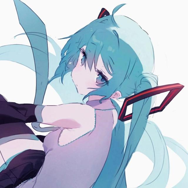 漂亮女生头像动漫初音未来