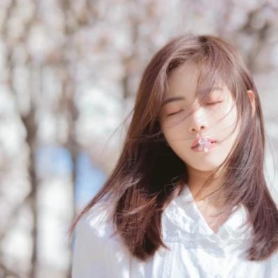 超治愈系唯美小清新头像女生