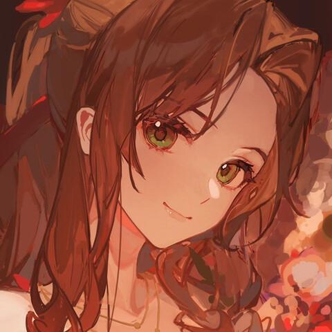 高级氛围感女生头像动漫43张