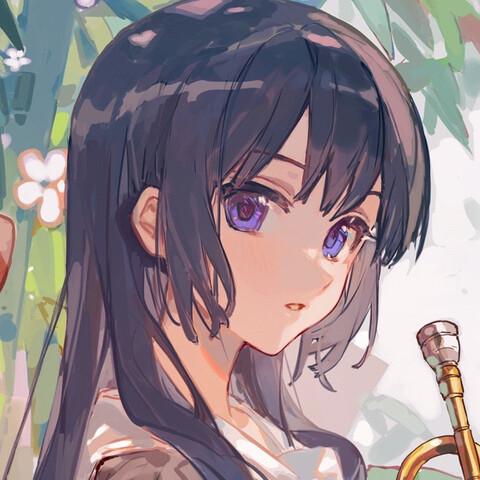 高级氛围感女生头像动漫43张
