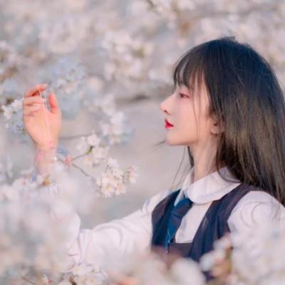 超治愈系唯美小清新头像女生