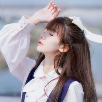 超治愈系唯美小清新头像女生