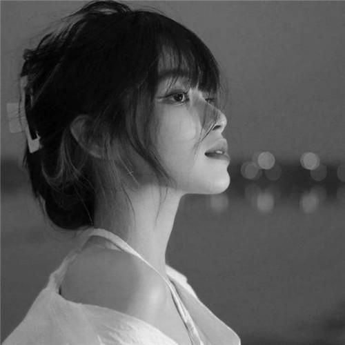 高冷范黑白女生头像 孤傲高清的黑白冷淡风女生头像图片