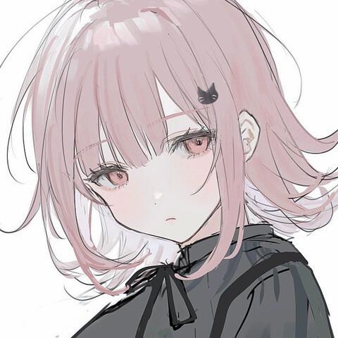 高级氛围感女生头像动漫43张
