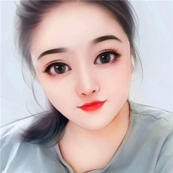 魅力四射好看漂亮的美女手绘头像图片