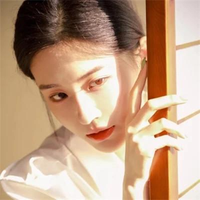 超治愈系唯美小清新头像女生