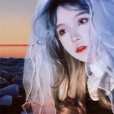 超治愈系唯美小清新头像女生