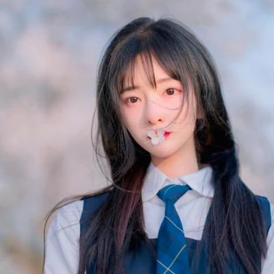 超治愈系唯美小清新头像女生
