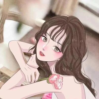 时尚美女漫画图片微信头像图片