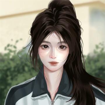 高质量小众头像手绘女生
