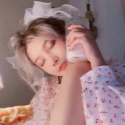 超治愈系唯美小清新头像女生