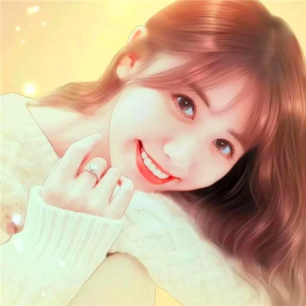 魅力四射好看漂亮的美女手绘头像图片