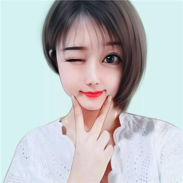 魅力四射好看漂亮的美女手绘头像图片