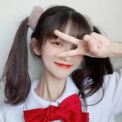 超治愈系唯美小清新头像女生