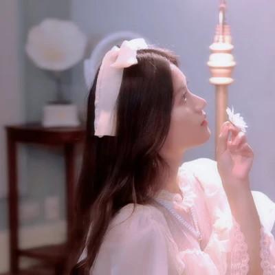 超治愈系唯美小清新头像女生