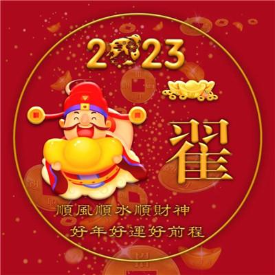 2023年最火姓氏头像图片39张