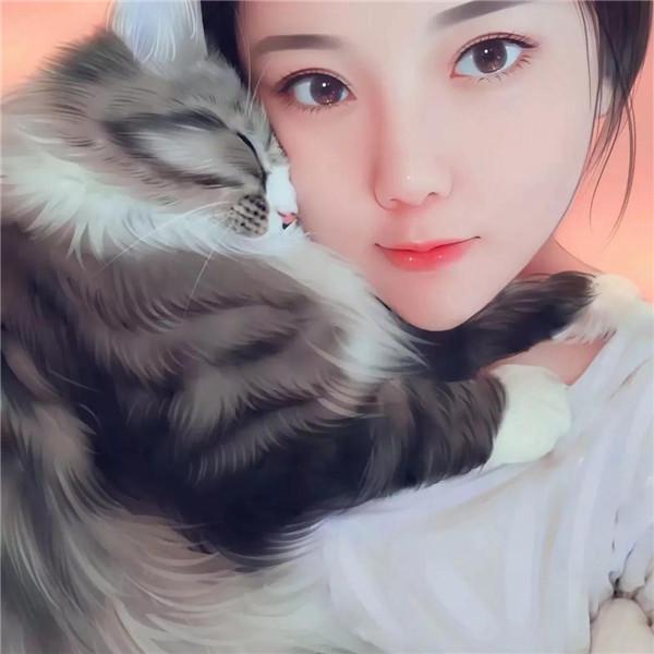 精致成熟魅力女生手绘头像