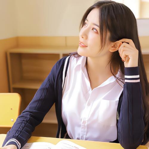 青春校园风清纯女生头像图片合集