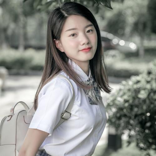 青春校园风清纯女生头像图片合集