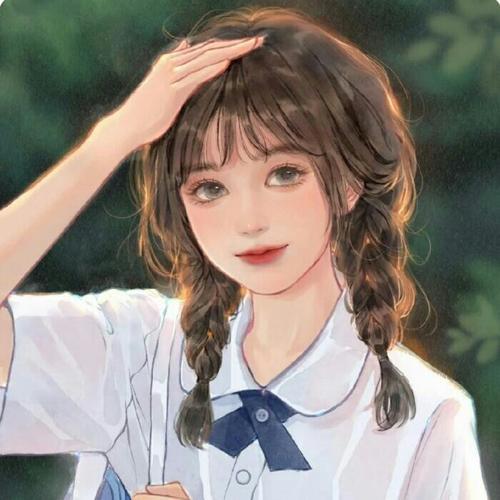 青春校园风清纯女生头像图片合集