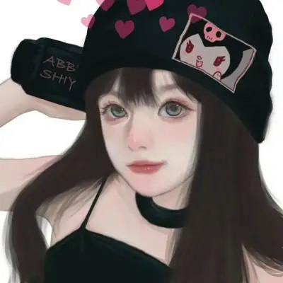 超火超好看的女生手绘头像图片