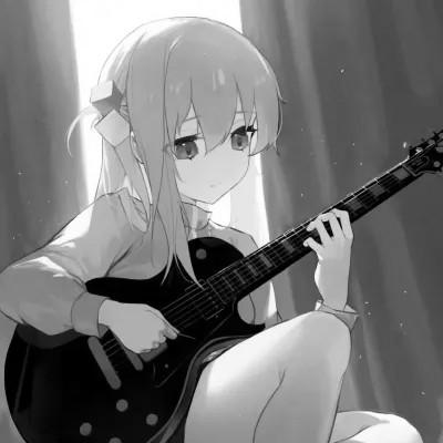 女头像ins风漫画黑白