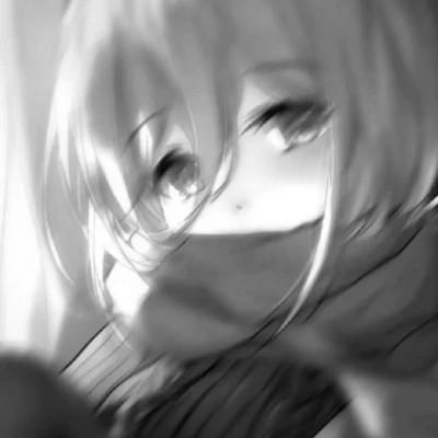 女头像ins风漫画黑白