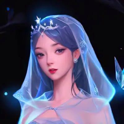 超火超好看的女生手绘头像图片