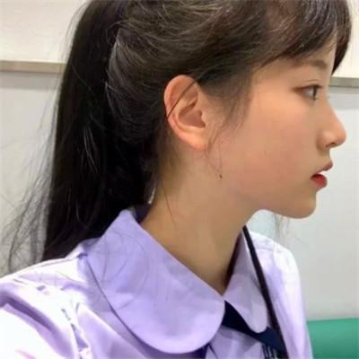好看高清真人女生头像