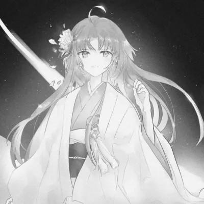 女头像ins风漫画黑白