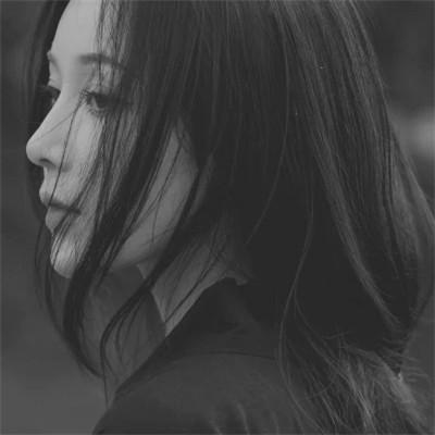 精选女生头像ins高级质感黑白