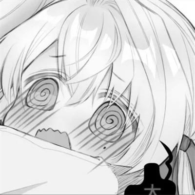 女头像ins风漫画黑白